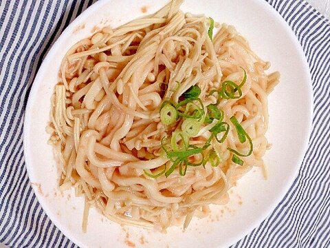 たらこソースとえのきのうどん